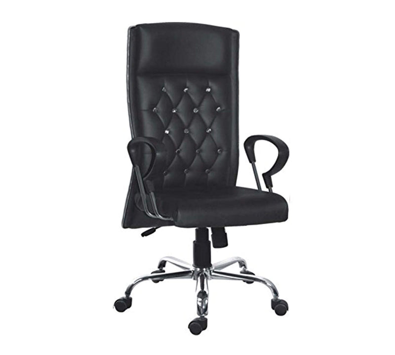 Comfortable Director Chair with Chrome Base