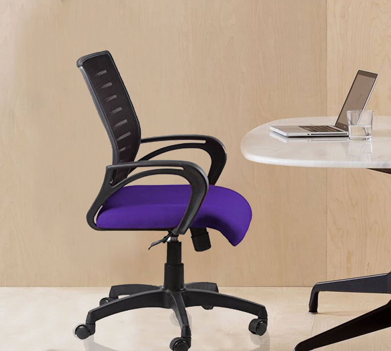 The Medium Back Office Executive Mesh Chair with Height Adjustable Nylon Base