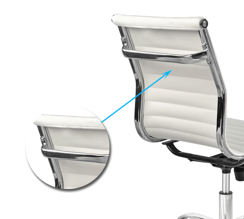 Medium Back Office Executive Chair with Chrome Base