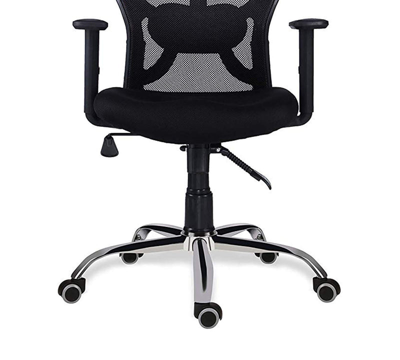 Executive Chair with Chrome Base and High Back