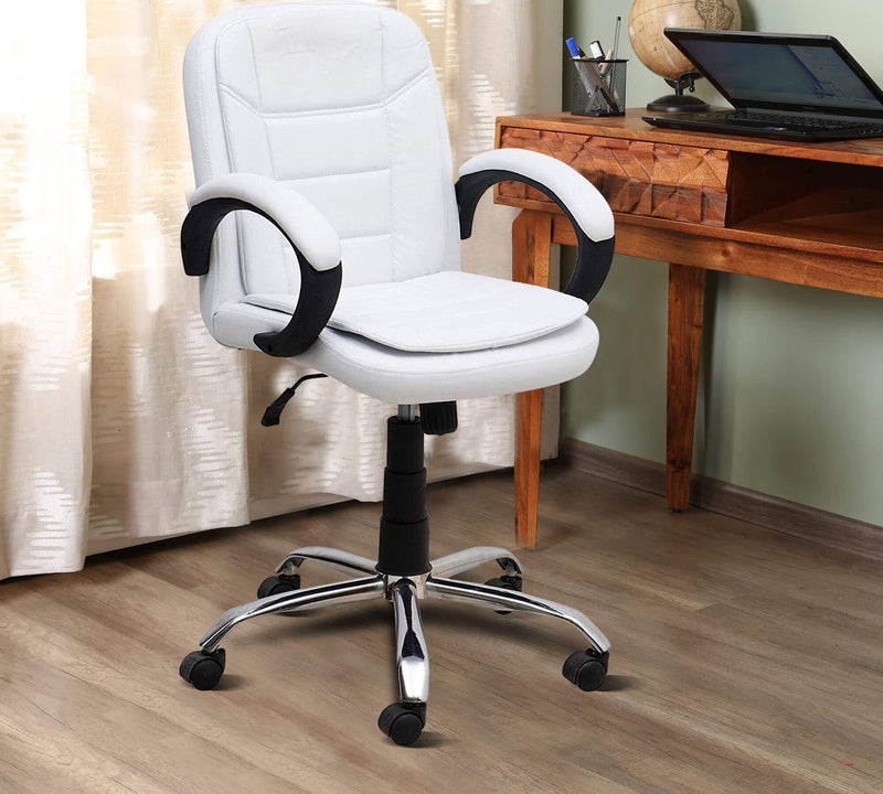 Medium Back Executive Chair with Chrome Base