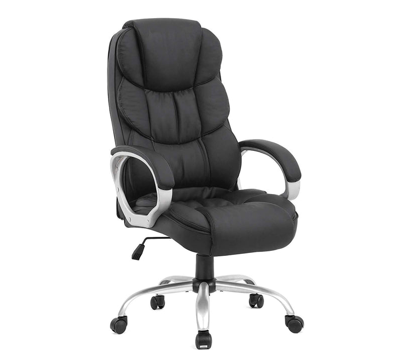 High Back Director Chair with Height Adjustable Wheels Base