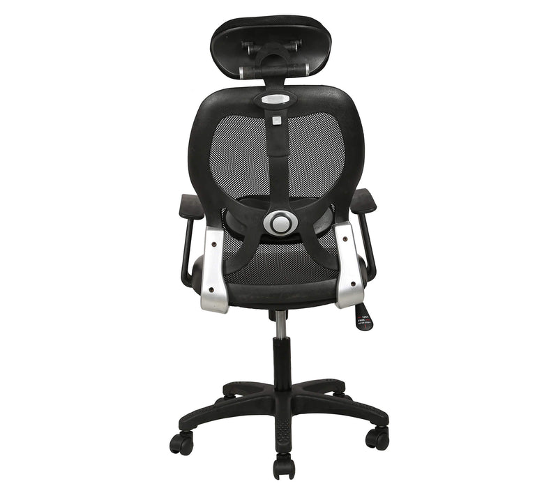 High Back Office Executive Mesh Chair with Adjustable Headrest