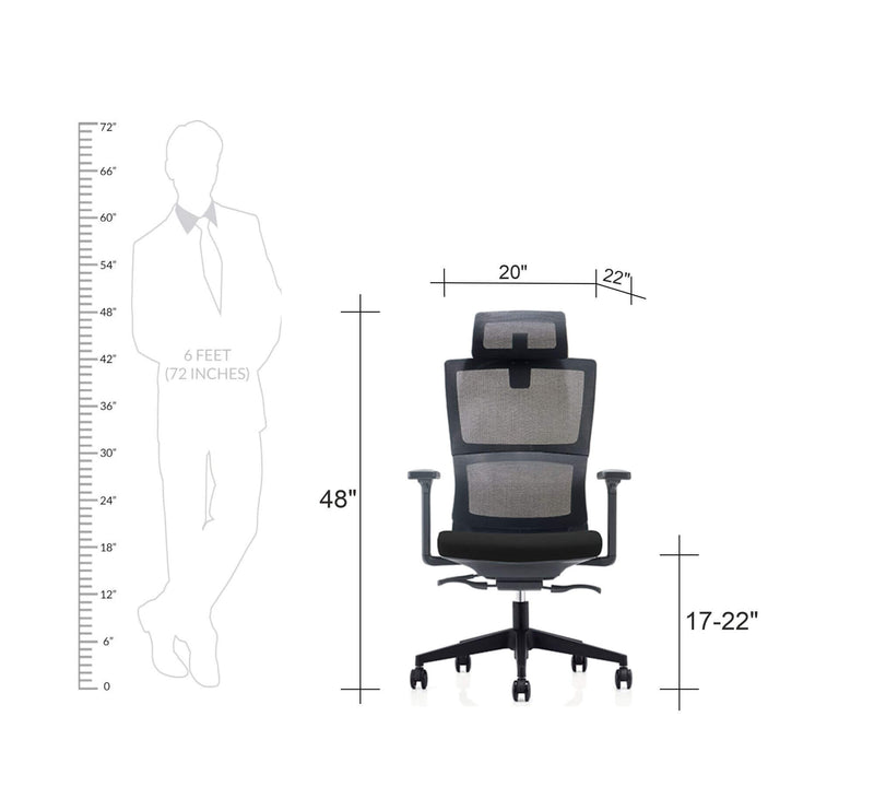 High Back Office Executive Mesh Chair