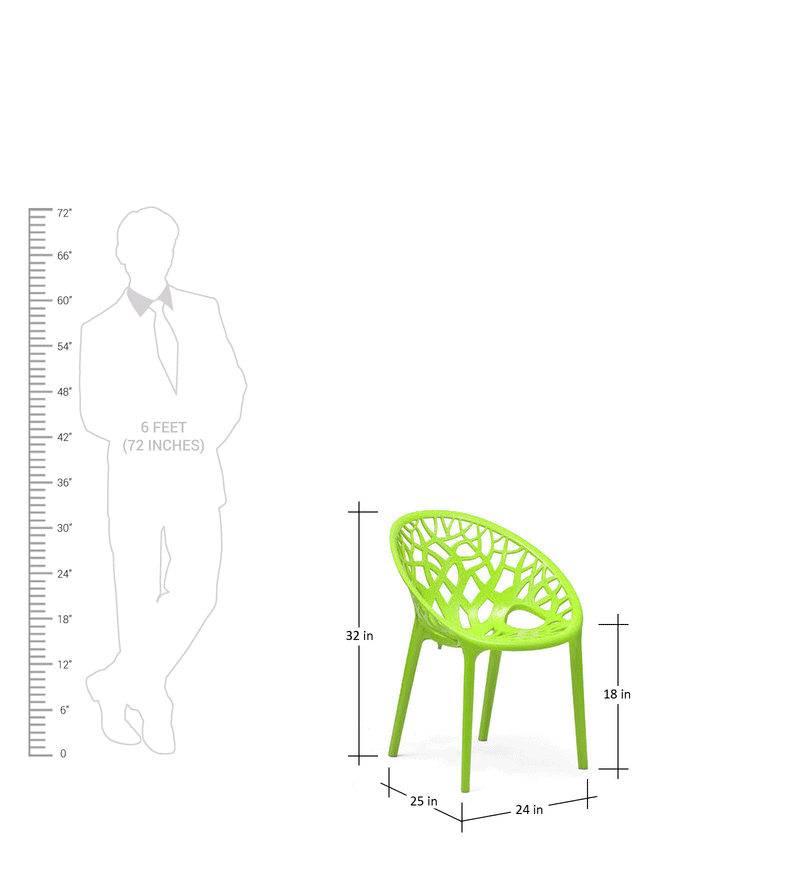 Cafe Chair in PP Frame