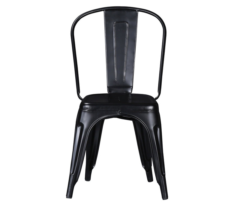 Outdoor Chair in Metal Frame Legs