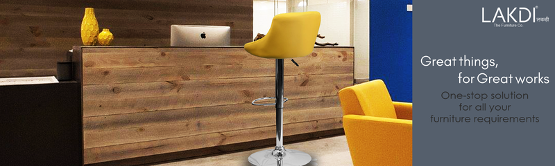 Bar Stool With Height Adjustable Metal Chrome Base
