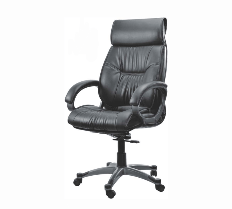 High Back Director Chair with Aluminum Base