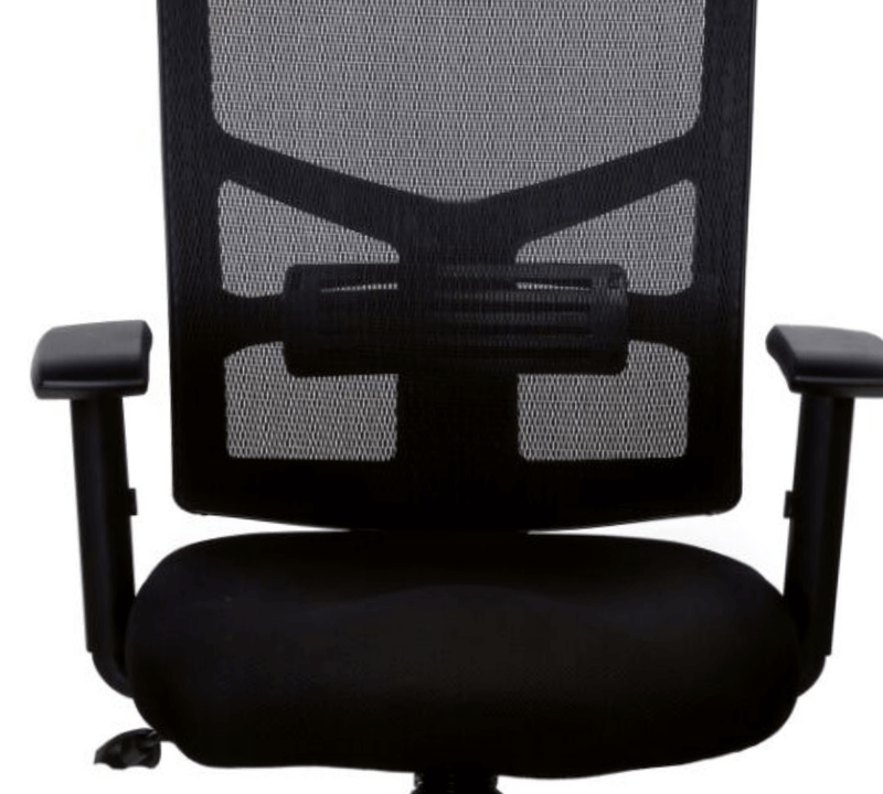 Mesh Office Chair with Height Adjustable Nylon Wheels Base