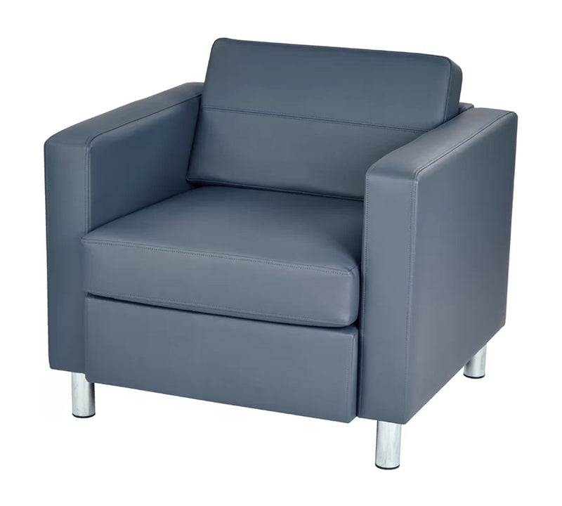 Lounge Sofa with SS Legs Single Sofa Chair