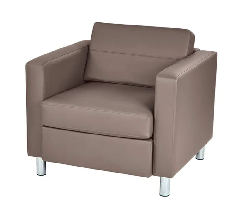 Lounge Chair with Stainless Steel Legs