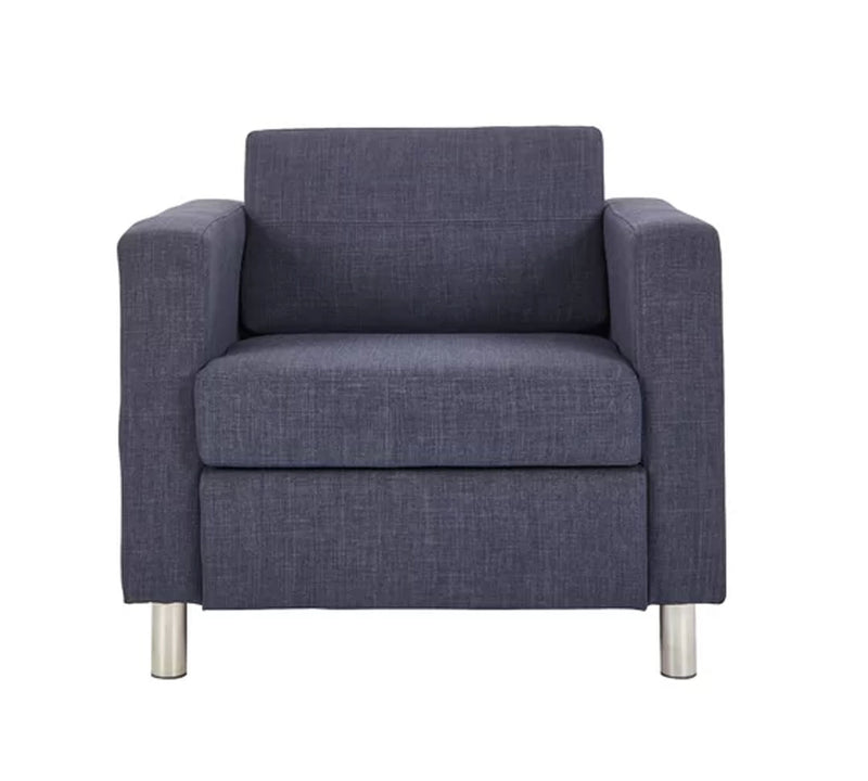 Lounge Chair with Stainless Steel Legs