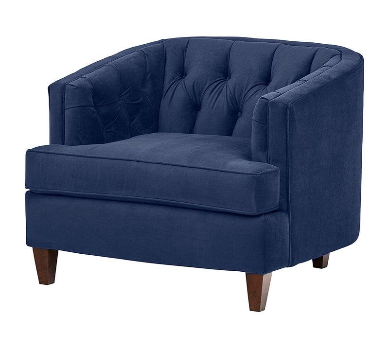 One Seater Chaise in Wooden Frame Base