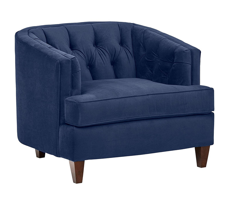 One Seater Chaise in Wooden Frame Base