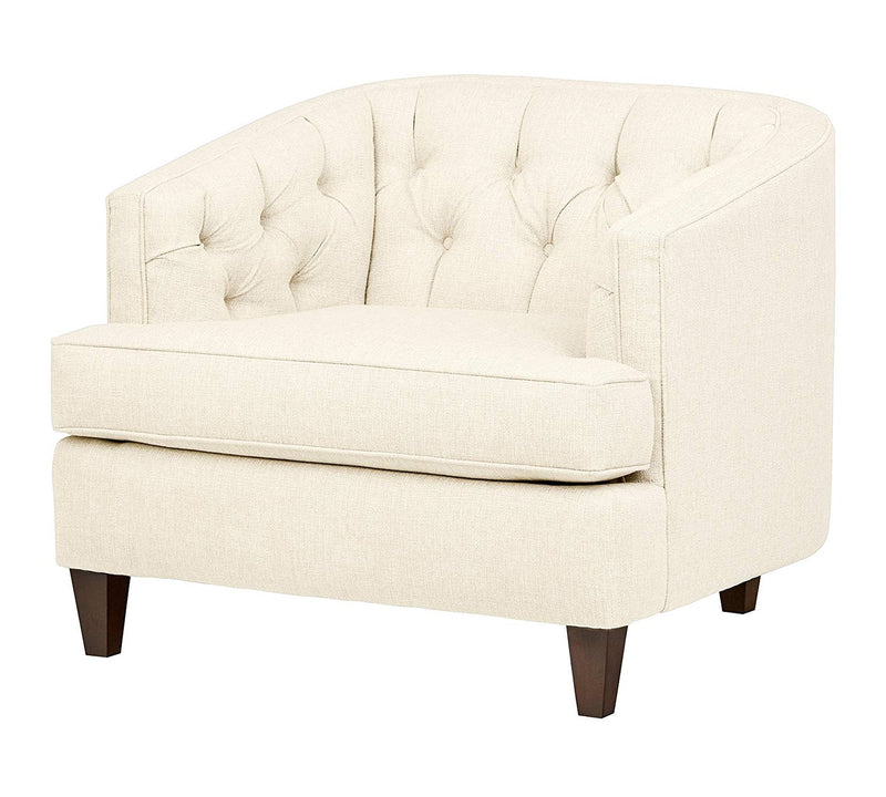One Seater Chaise in Wooden Frame Base