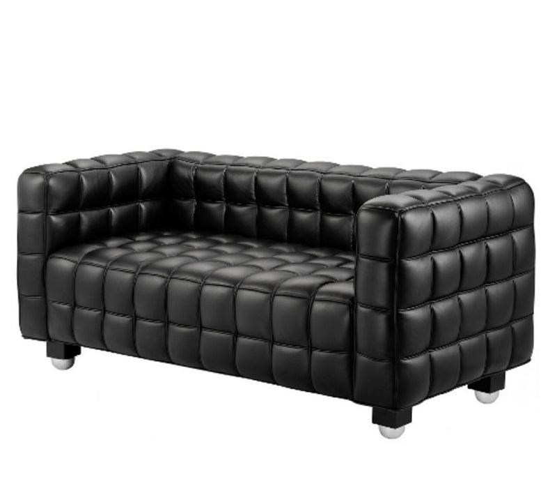 3 Seater Sofa in Wooden Frame Leatherette