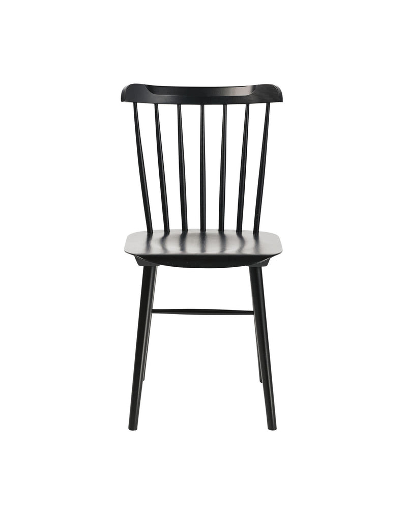 Dining Chair in Wooden Legs Base