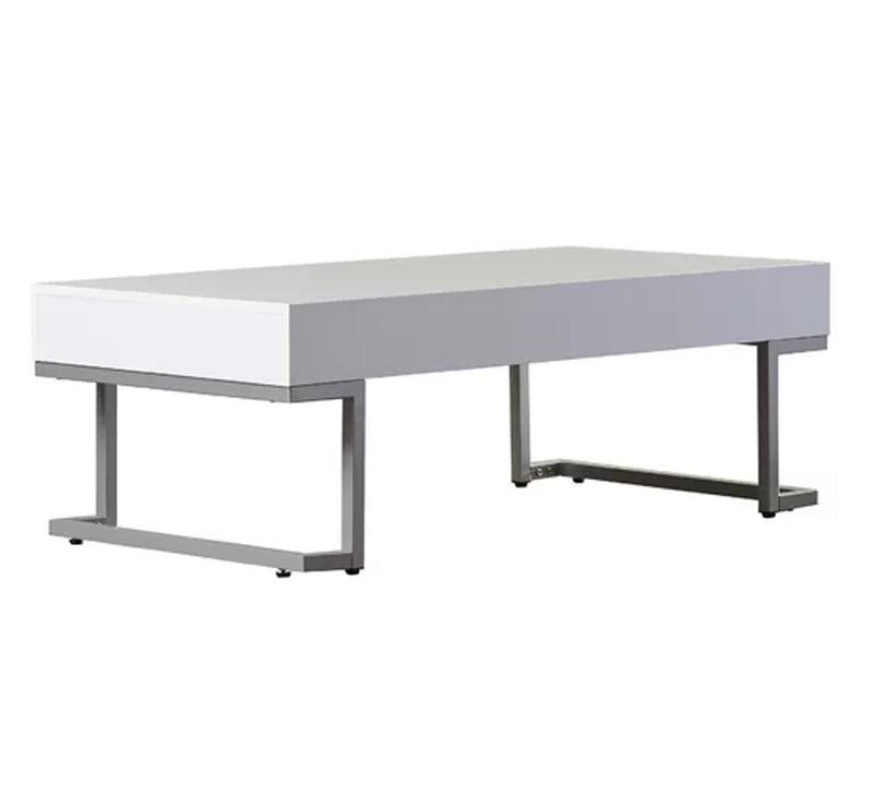 The Metal Frame Legs Laminated Board Center Table