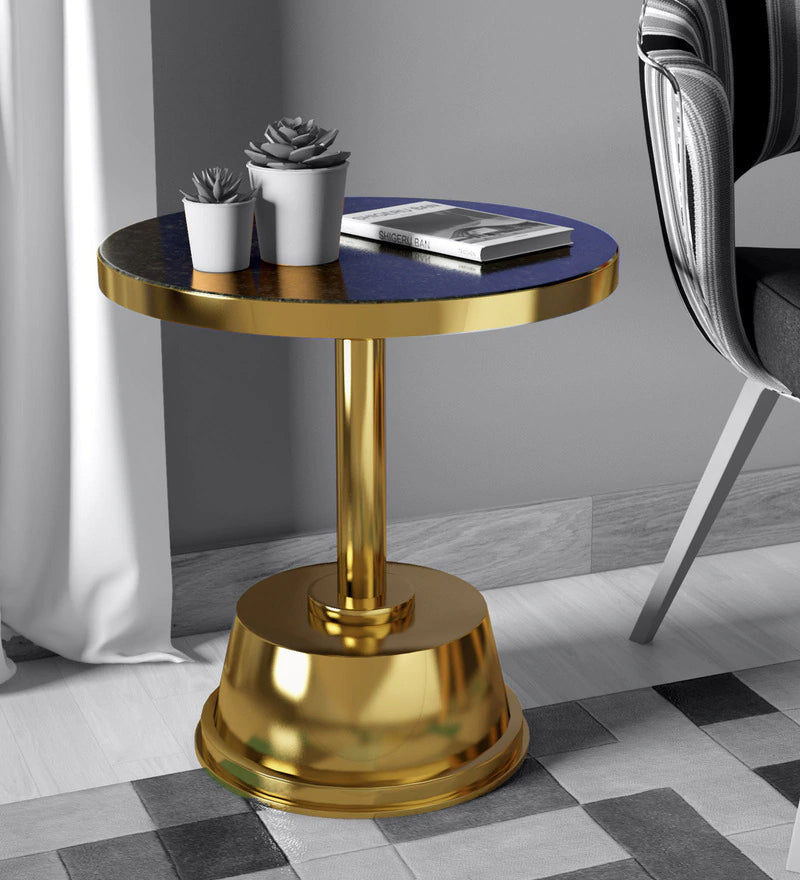 Designer Golden Side Table