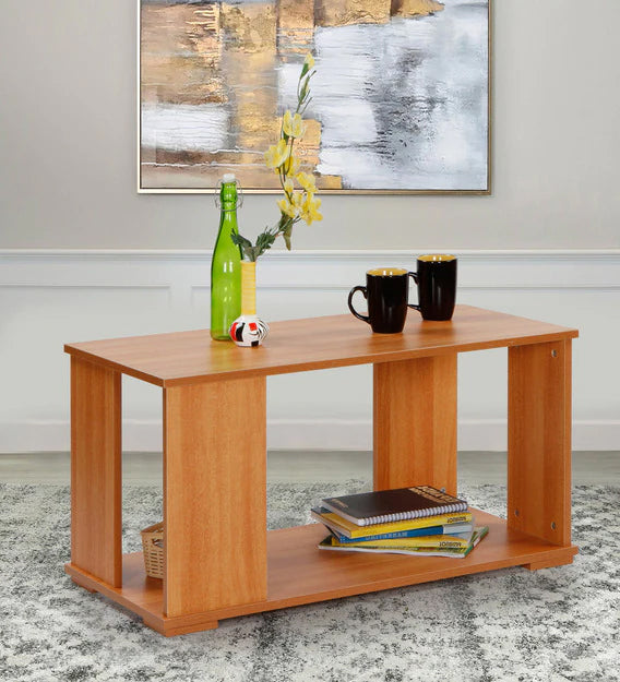 The Wooden Frame Base Coffee Center Table - Intal Beech
