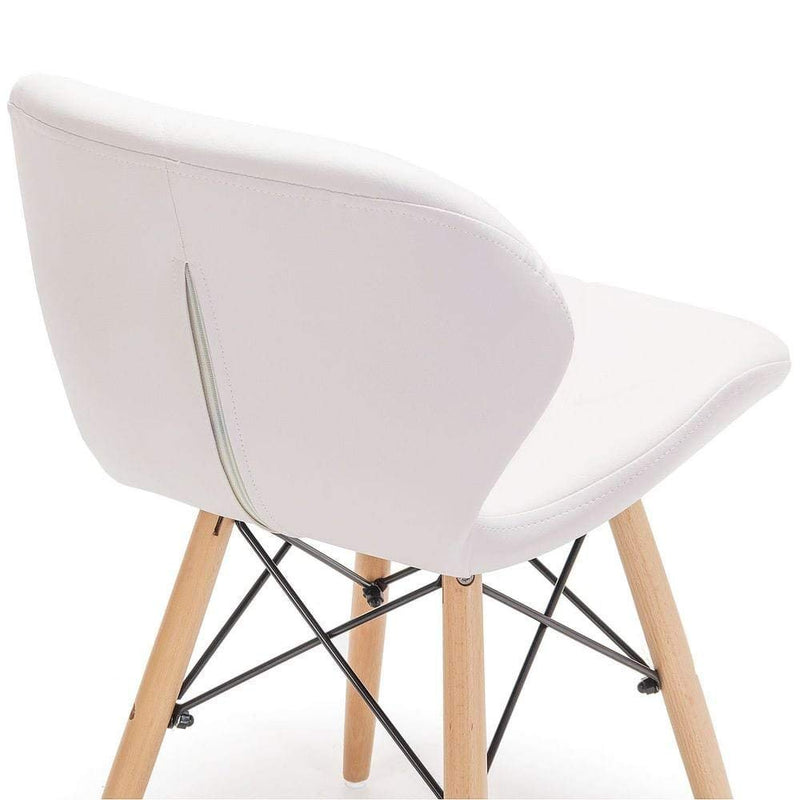 Cafe Chair with Wooden Frame