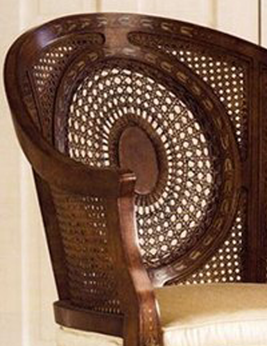 Indoor Cane Back Chair, Restaurant Weaving Chair