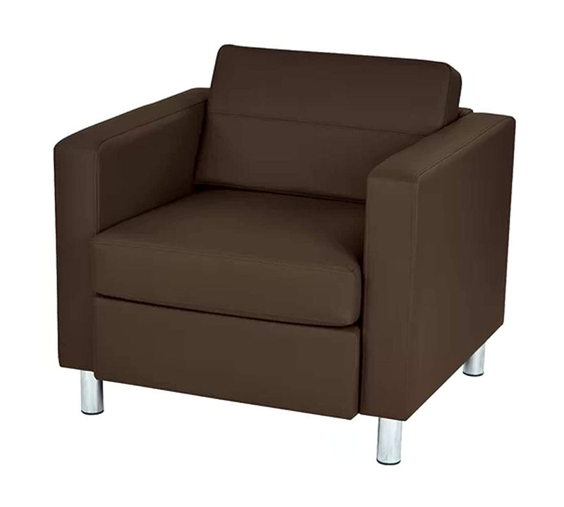Lounge Chair with Stainless Steel Legs