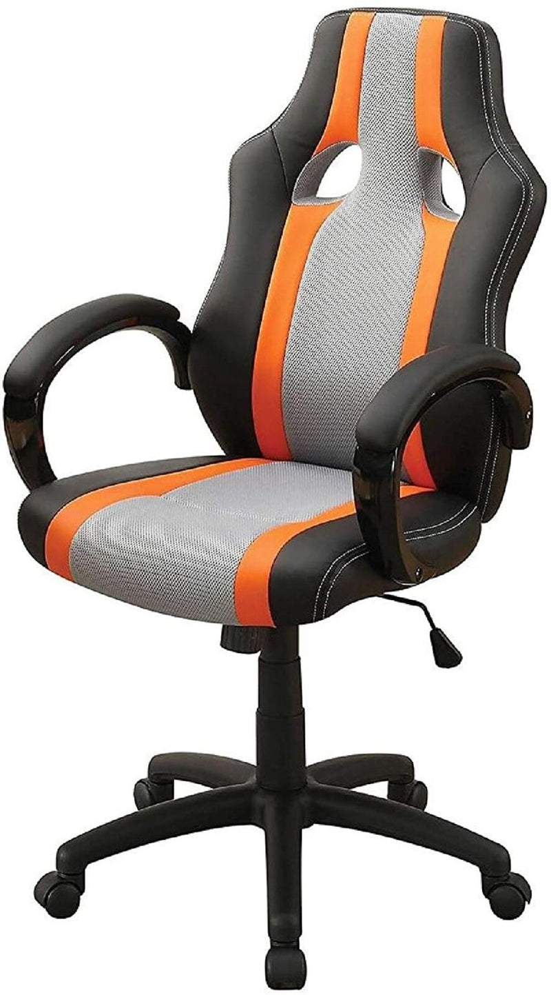 Gaming Chair with Nylon Caster Swivel & Wheel Base