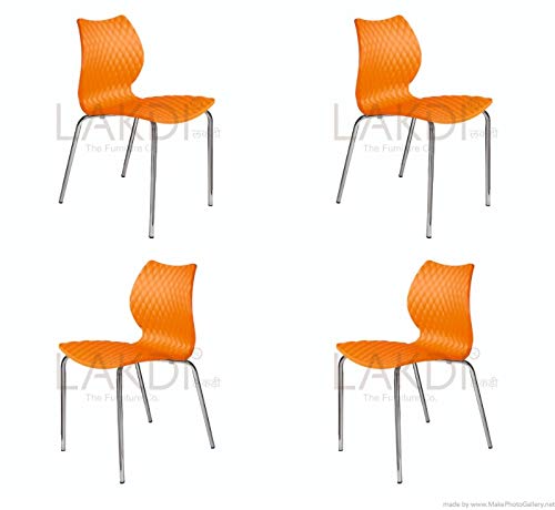 Outdoor Cafe Chair - Orange