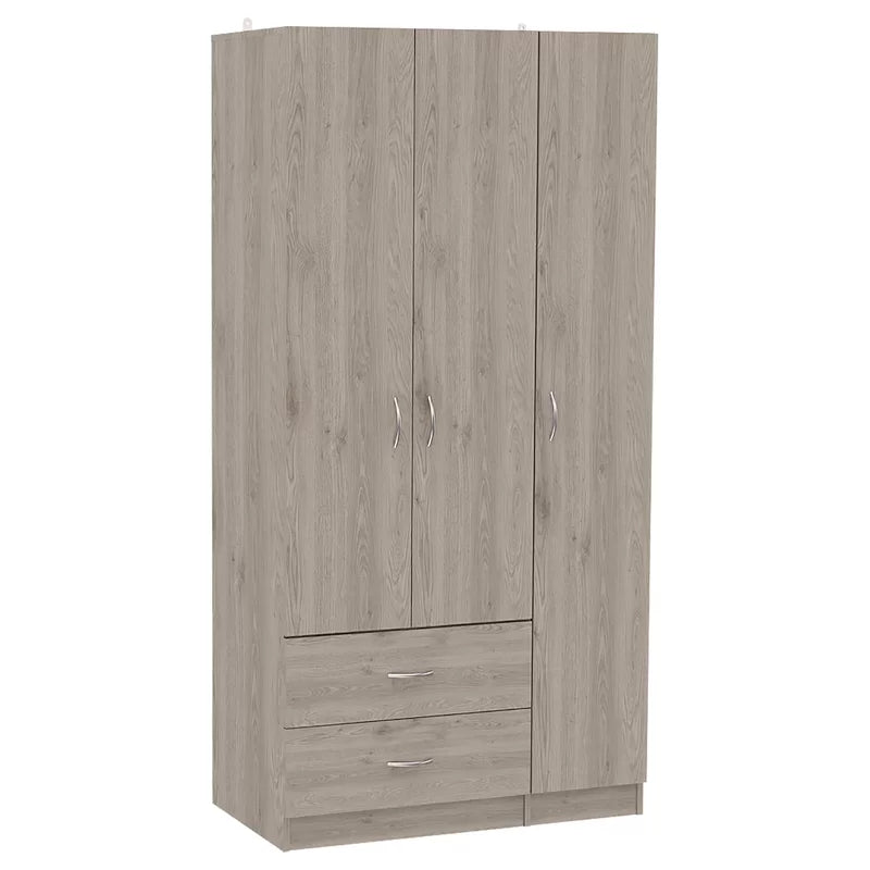 The Wooden 3 Door Wardrobe
