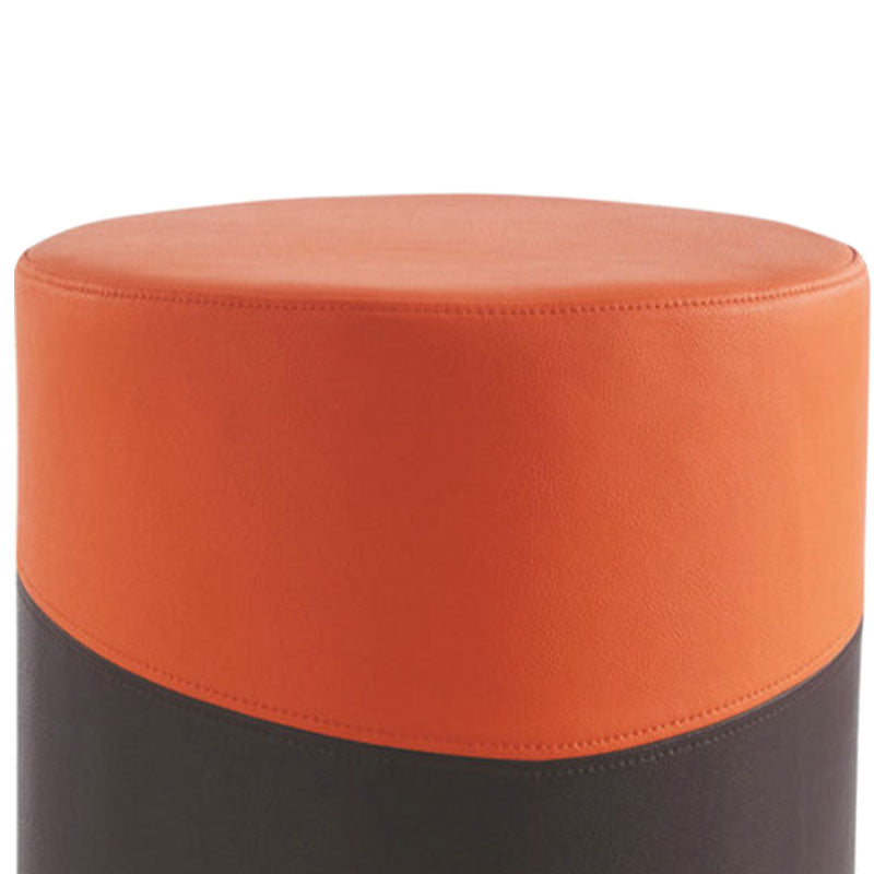 Pouffe With Wooden Frame Fabric