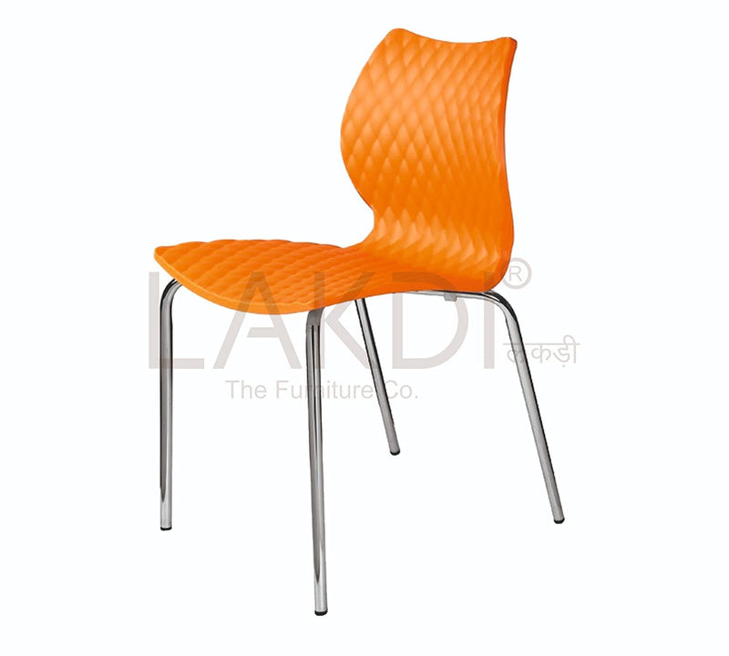 Outdoor Cafe Chair - Orange