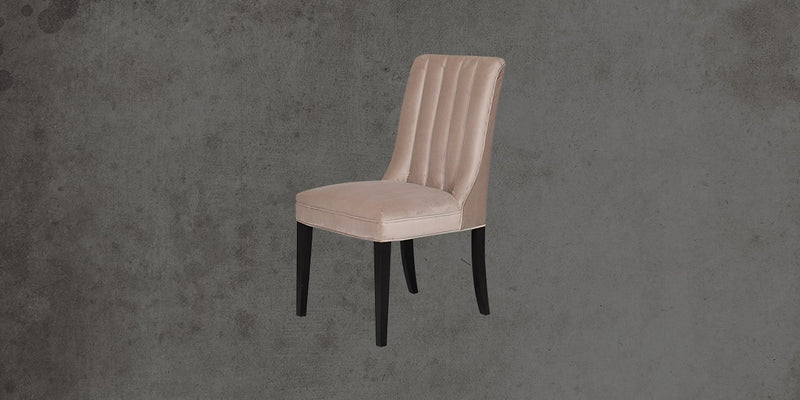 Upholstered Dining Chair with Wooden Frame Base