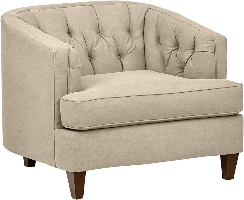 Single Seater Sofa With Solid Wooden Frame, Armchair