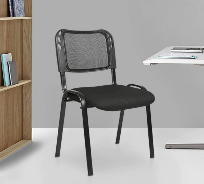 Office Visitor Chair Metal Frame Legs