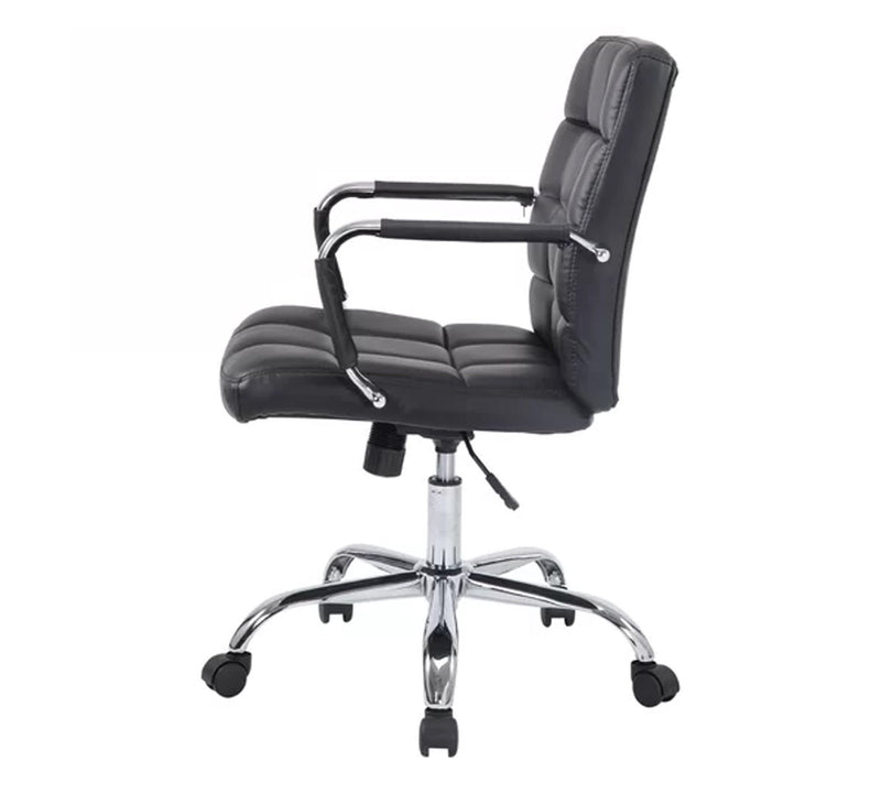 The Office Executive Chair with Height Adjustable Chrome Base