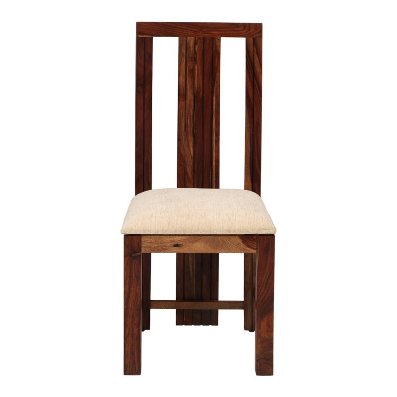 8 Dining Chair with Table Wooden Frame Base