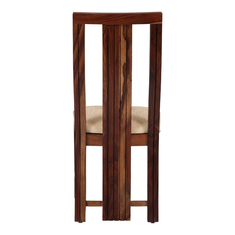 8 Dining Chair with Table Wooden Frame Base