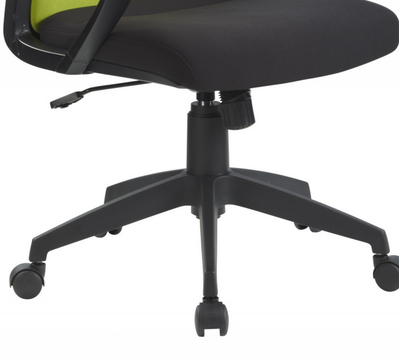 The Medium Back Office Executive Fabric Chair with Nylon Wheels Base