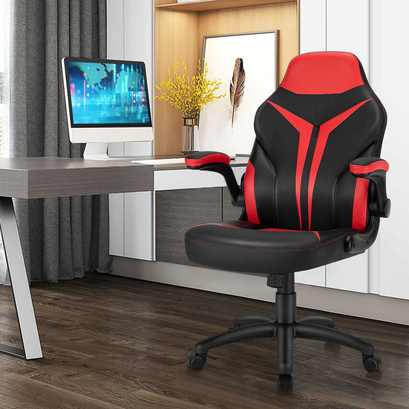 Gaming Chair with Nylon Caster Swivel & Wheel Base
