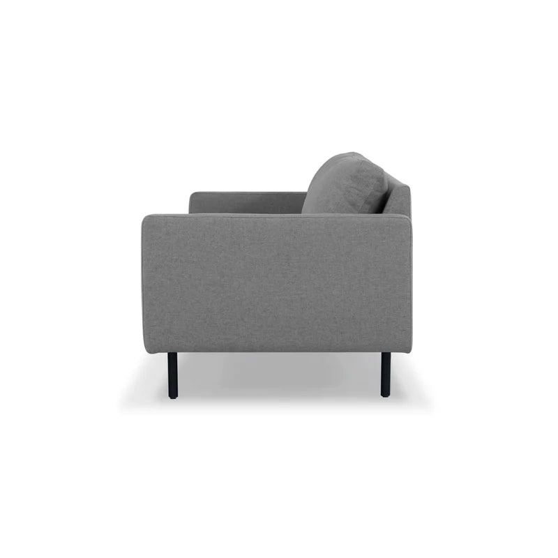 3 Seater Fabric Sofa with Metal Legs