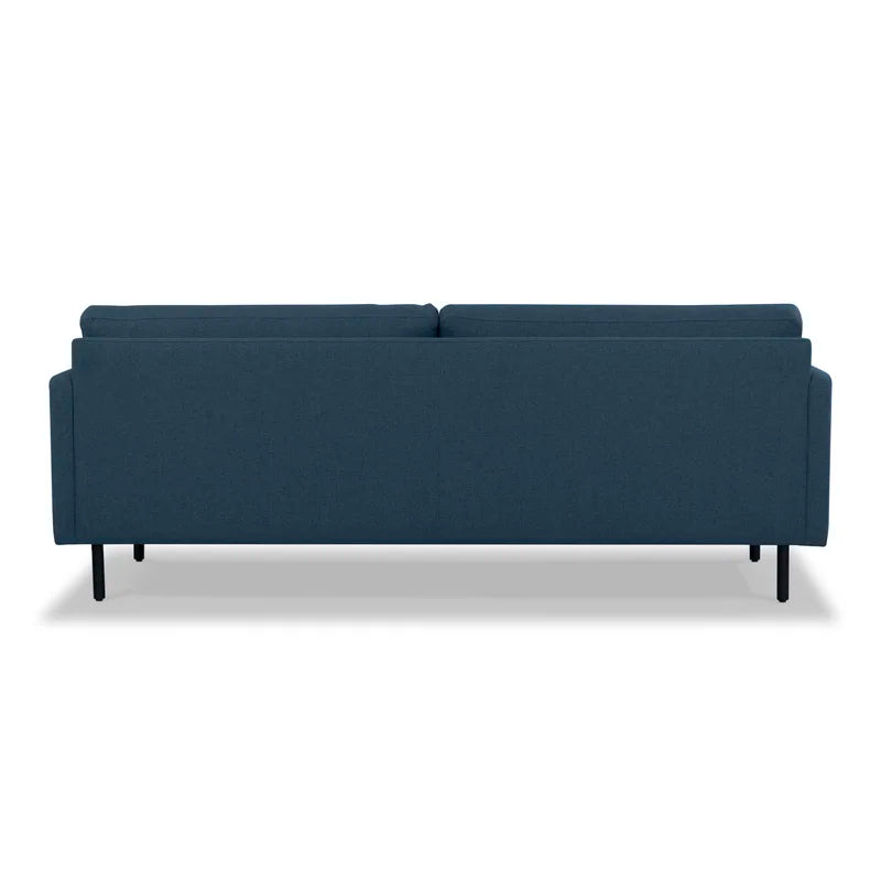 3 Seater Fabric Sofa with Metal Legs