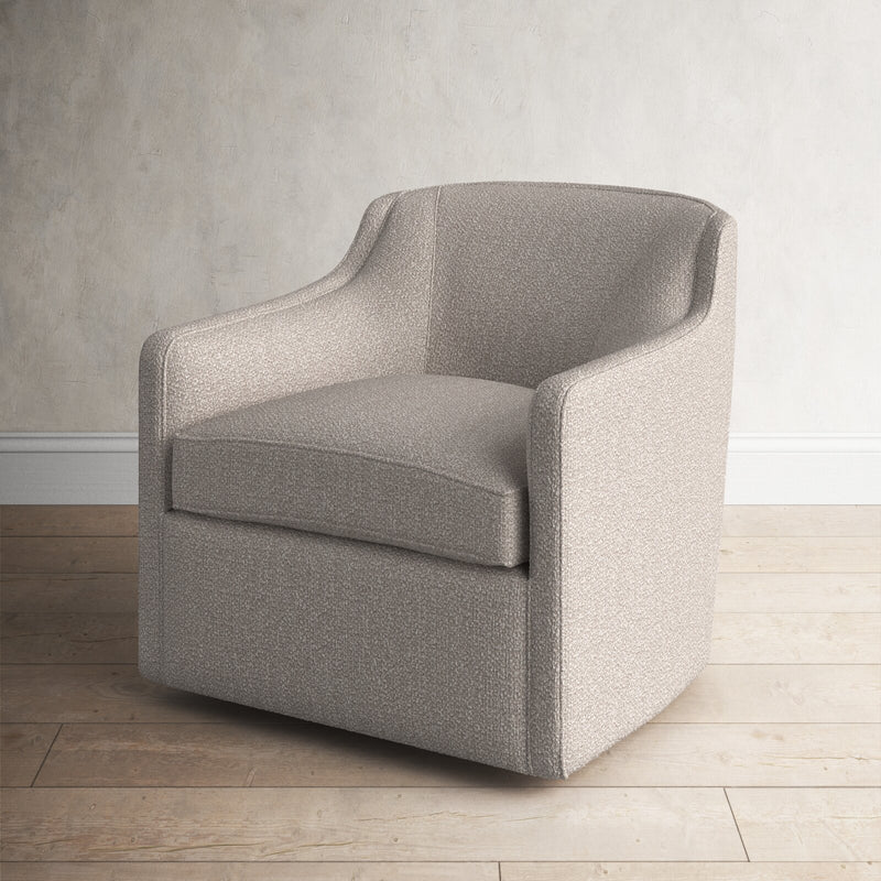 Wide Swivel Accent Arm Chair