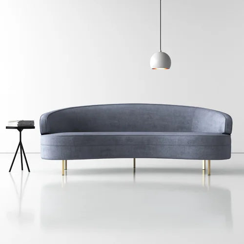 3 Seater Sofa with Metal Legs