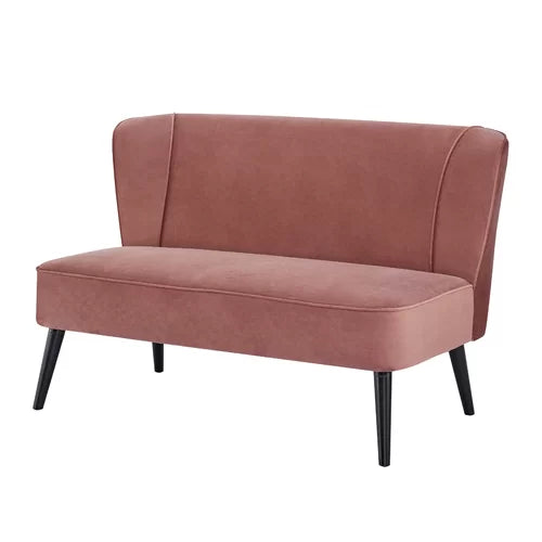 Velvet 2 Seater Sofa in Armless