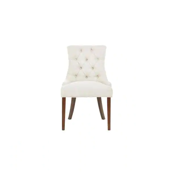 Luxury Dining Chairs with Wooden Frame Base