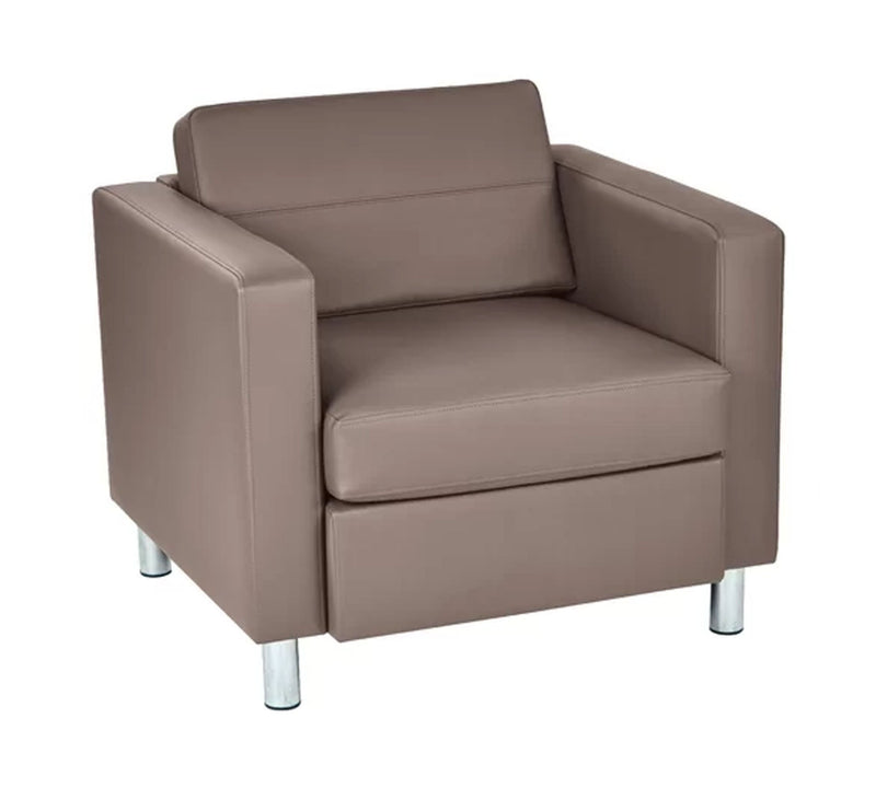 Lounge Chair with Stainless Steel Legs