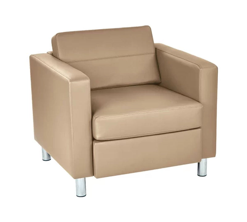 Lounge Sofa with SS Legs Single Sofa Chair