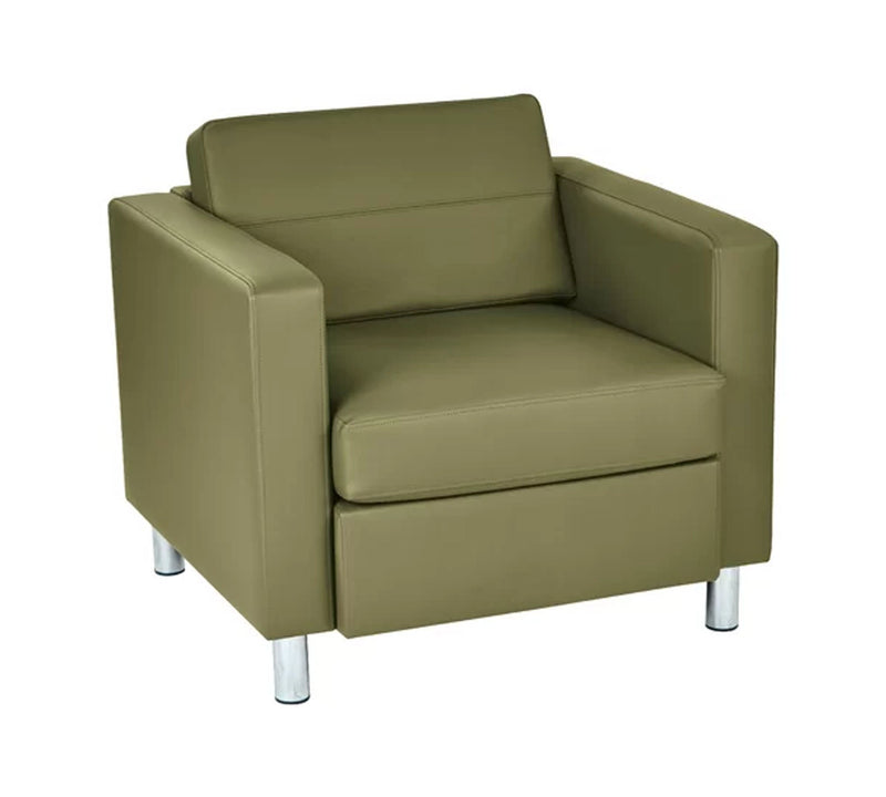 Lounge Chair with Stainless Steel Legs