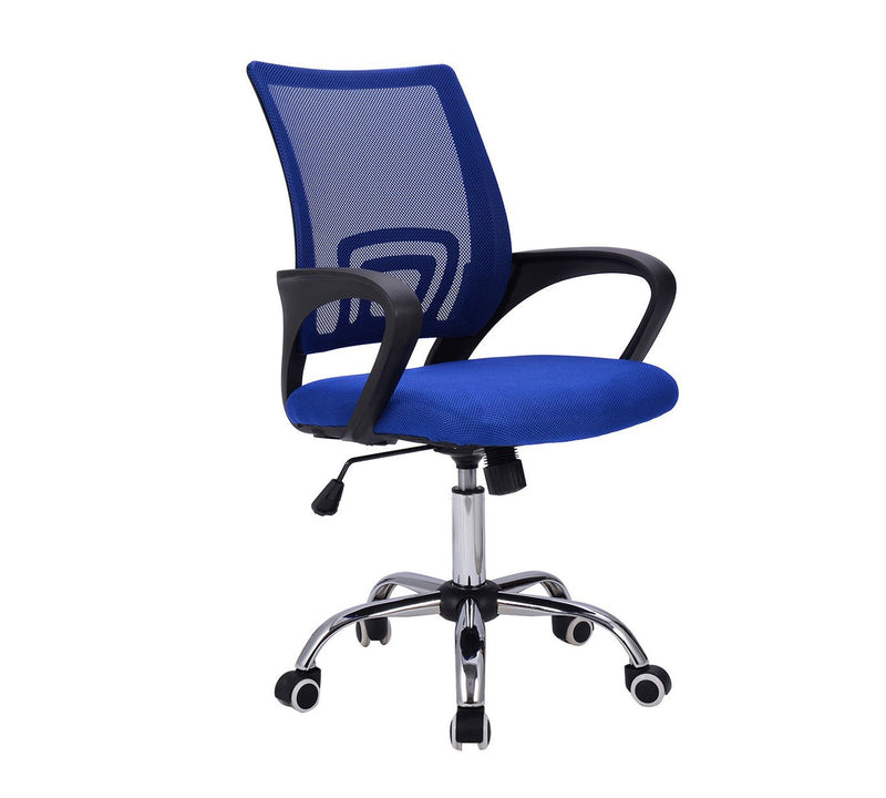 The Medium Back Office Executive Mesh Chair with Metal Chrome Base